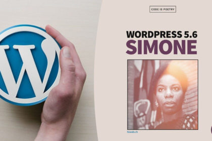 WordPress 5.6 au nom de Nina Simone